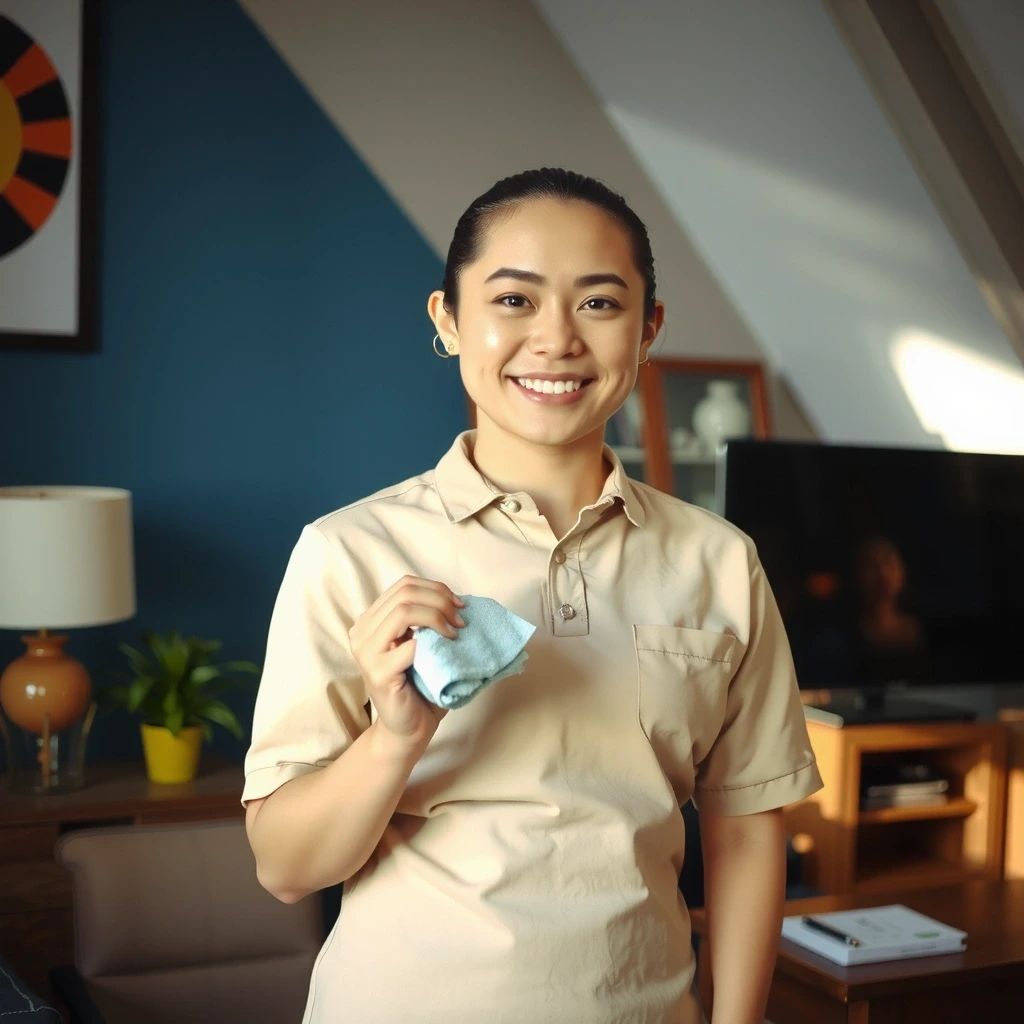 Friendly staff member