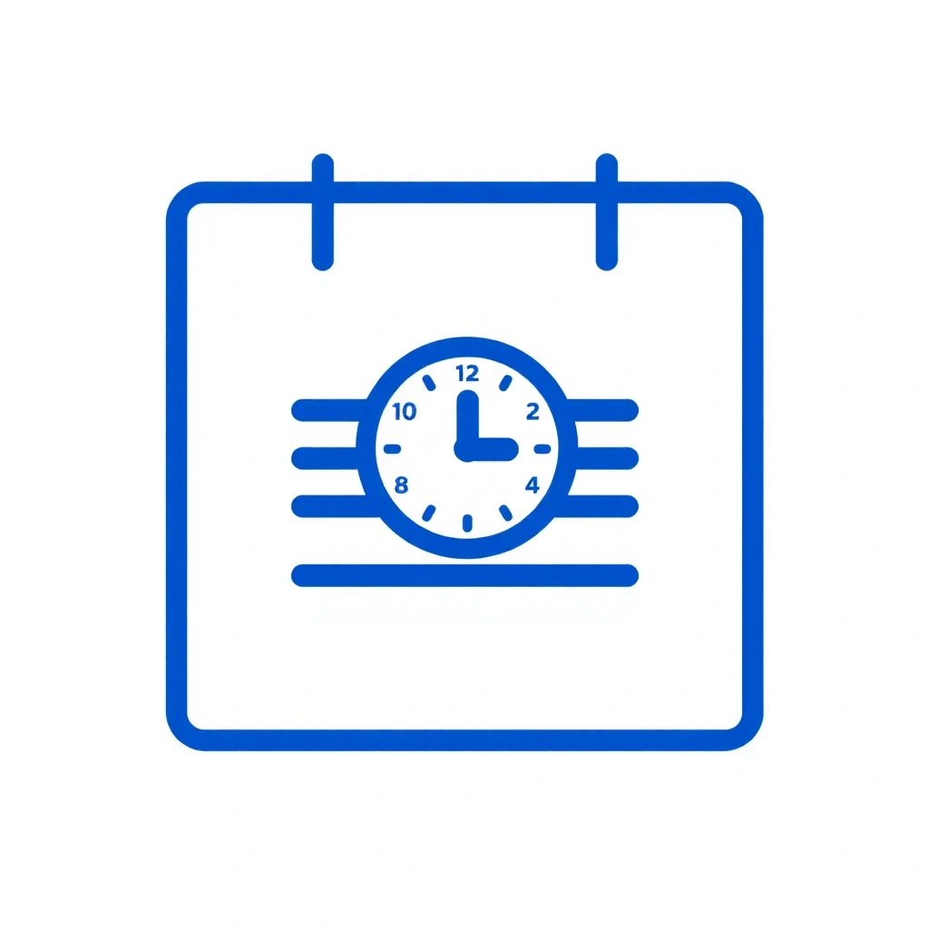 Schedule icon